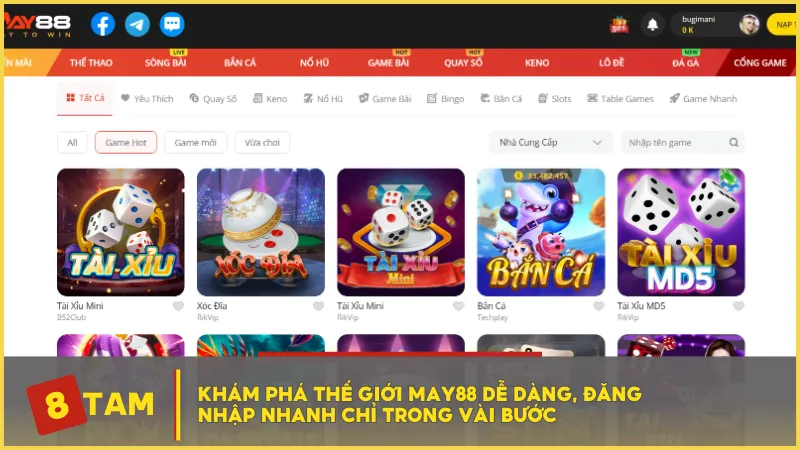 Khám phá MAY88, nhà cái uy tín: giấy phép PAGCOR, giao dịch nhanh