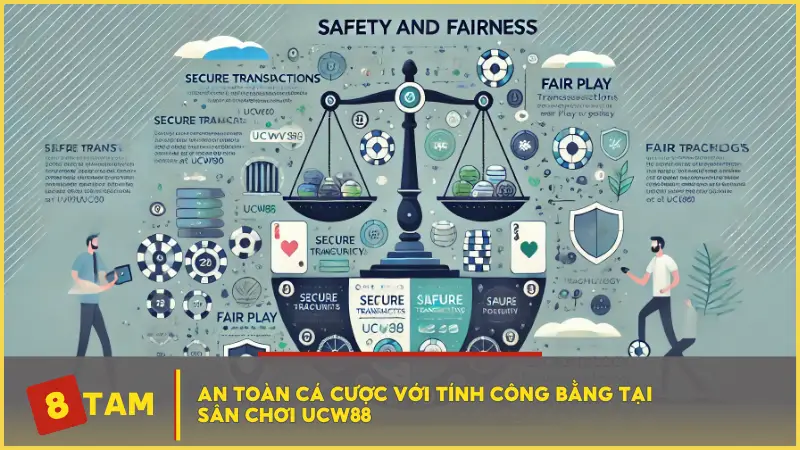 An toàn cá cược với tính công bằng tại sân chơi UCW88