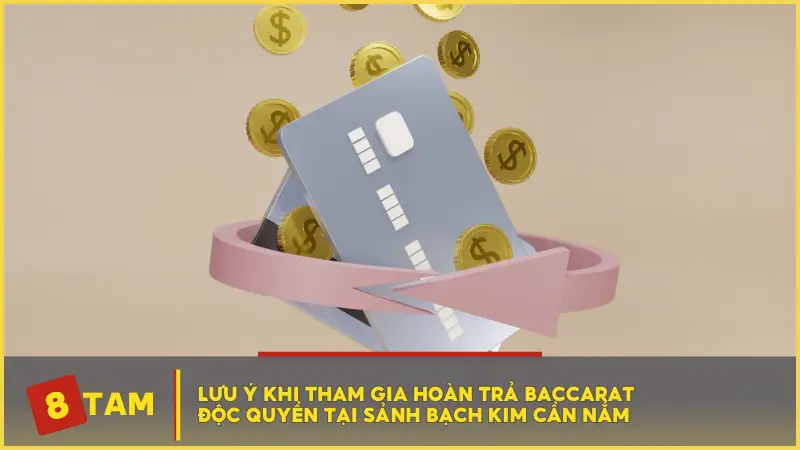 Lưu ý khi tham gia Hoàn Trả Baccarat Độc Quyền Tại Sảnh Bạch Kim cần nắm 