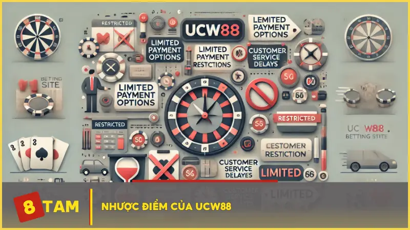 Nhược điểm của UCW88