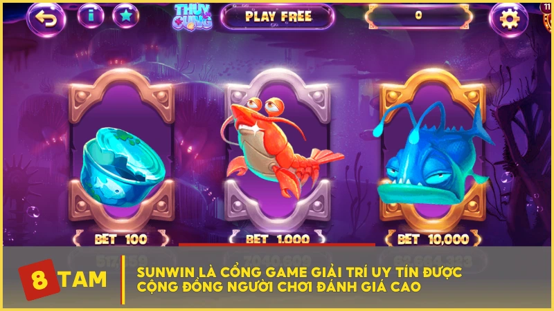 SUNWIN là cổng game giải trí uy tín được cộng đồng người chơi đánh giá cao