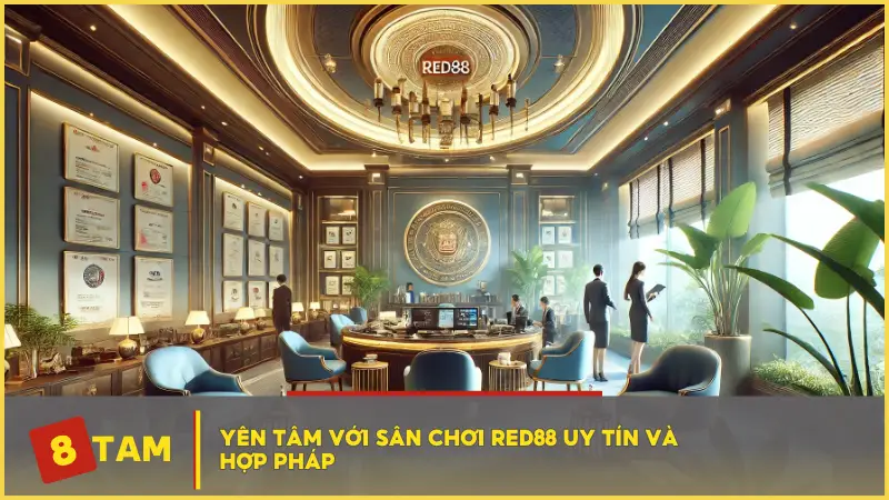 Yên tâm với sân chơi RED88 uy tín và hợp pháp